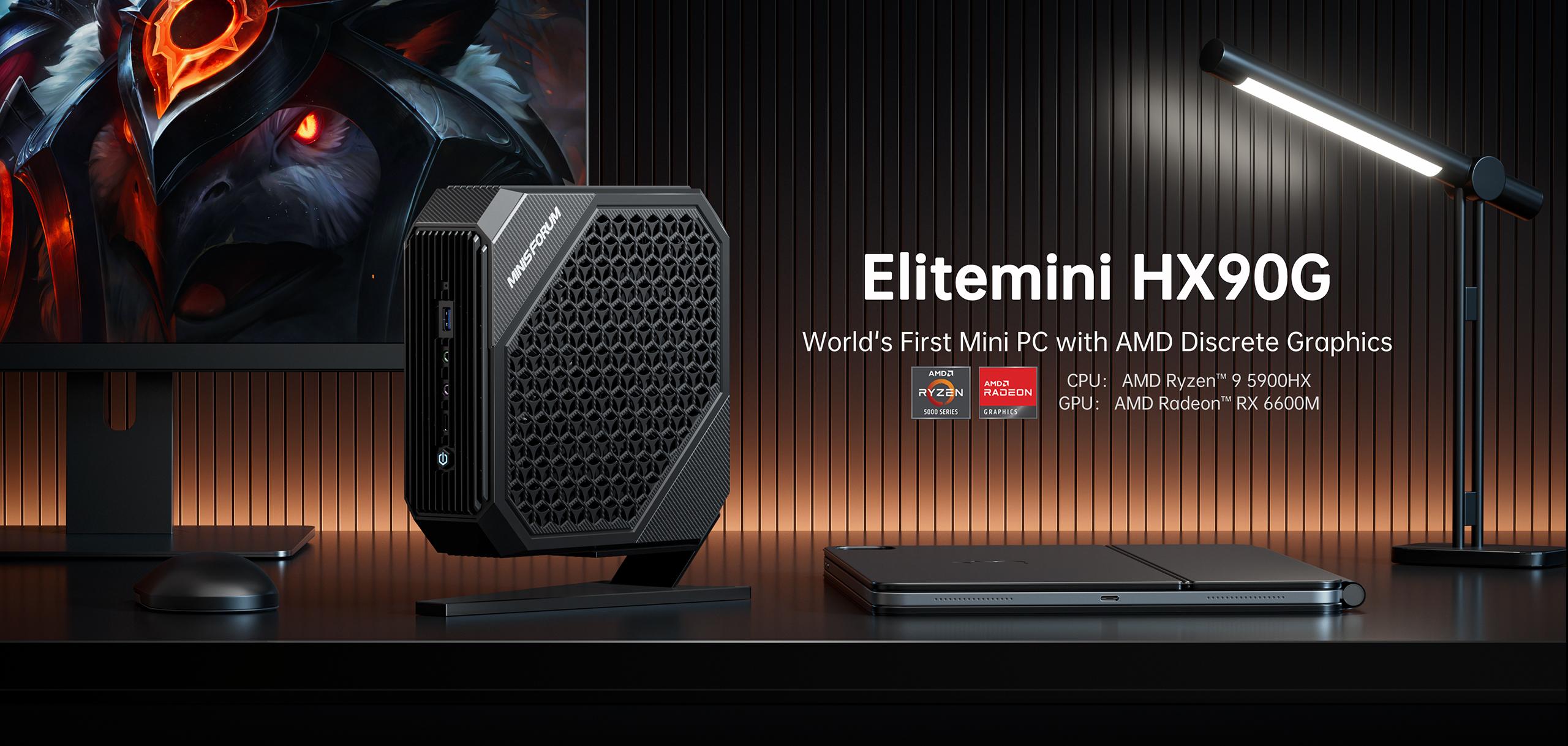 Minisforum Elitemini HX90G Mini PC Goes All-AMD With Ryzen 9 5900HX CPU ...