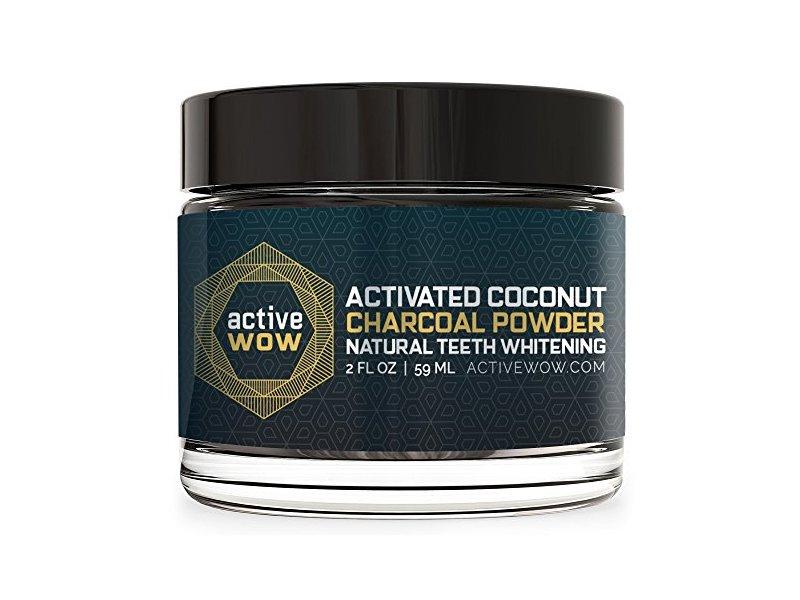 Active Wow Teeth Whitening Charcoal Powder Natural Ingredients and Reviews