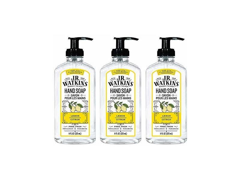 J.R. Watkins Foaming Hand Soap, Lemon, 3-pack Ingredients and Reviews