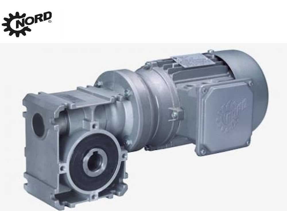 Nord Universal Modular And Flexible SI Worm Gear Units (Silver ...