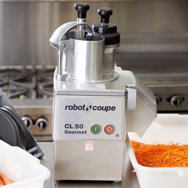 Robot Coupe CL50 Gourmet Continuous Feed Food Processor - 1 1/2 hp