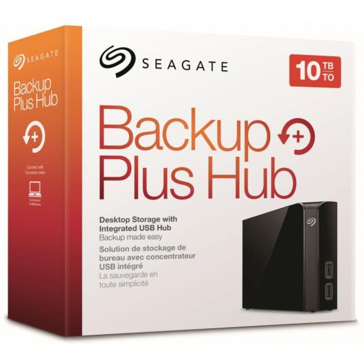 Seagate Backup Plus Hub 10TB External Desktop HDD | STEL10000400 | City ...