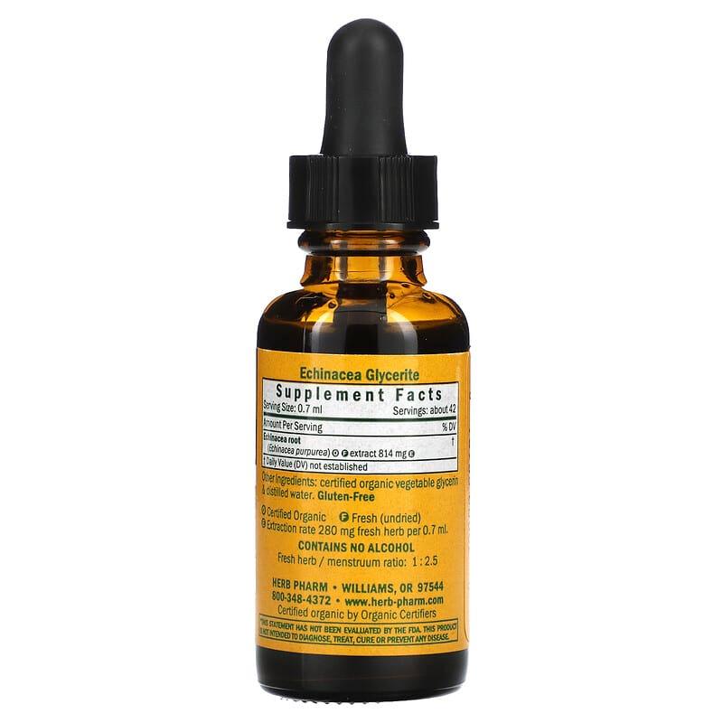 Herb Pharm Certified Organic Echinacea Extract