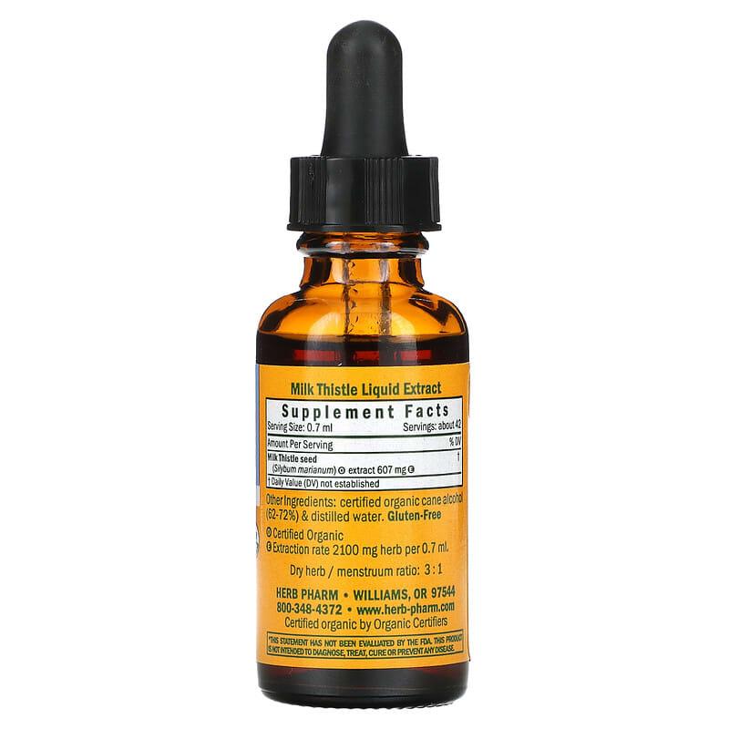 Herb Pharm Milk Thistle Liquid Extract