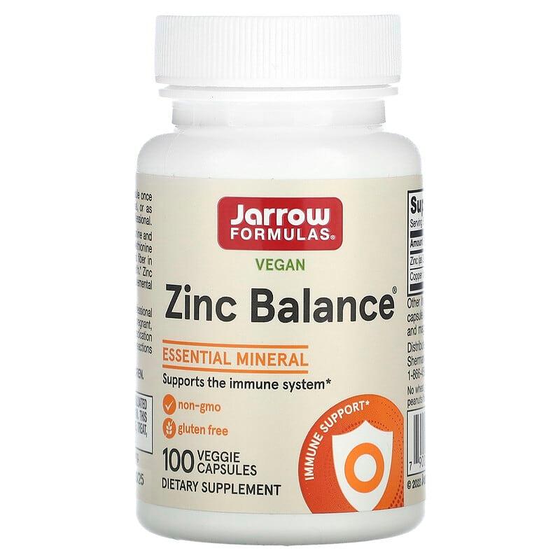 Jarrow Formulas Zinc Balance 100 Capsules