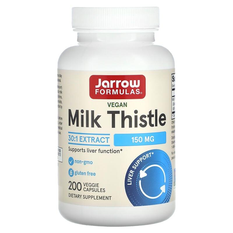 Jarrow Formulas Milk Thistle Support Supplement