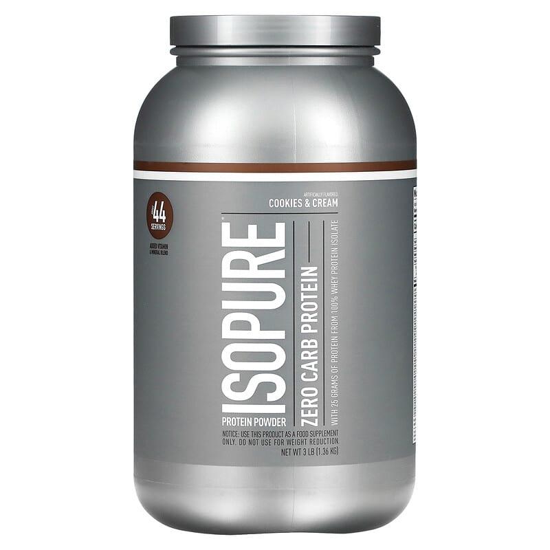 Poudre de protéine IsoPure Zero Carb