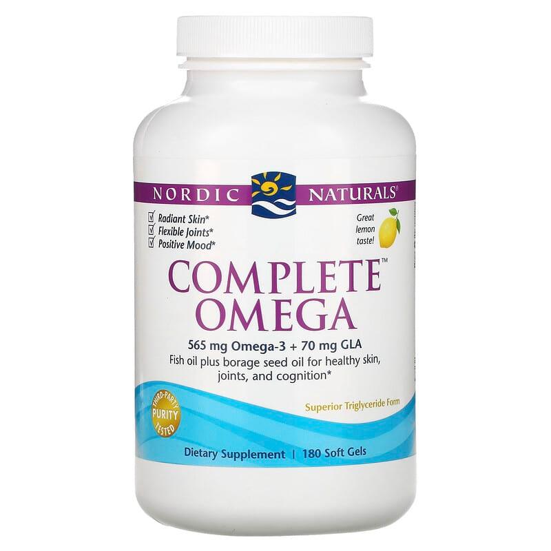 Nordic Naturals Complete Omega 120 Softgels