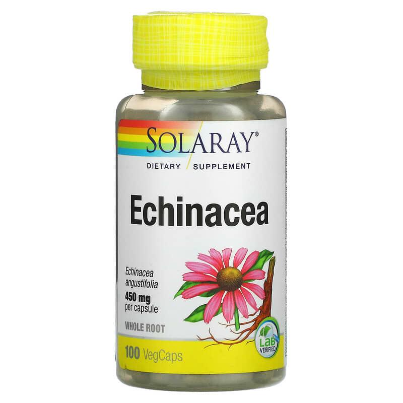 Solaray Echinacea Root 100 Capsules