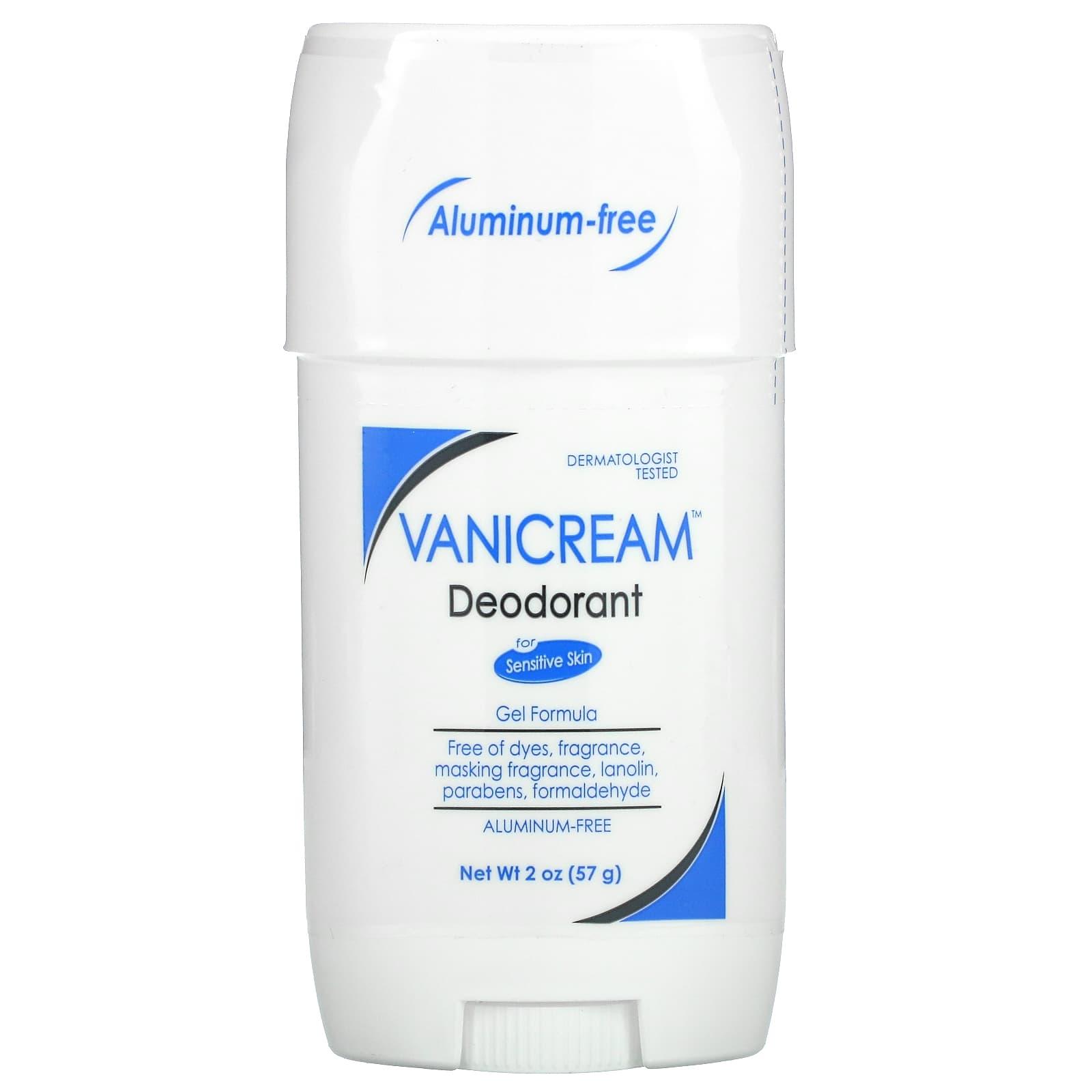 Vanicream, Deodorant For Sensitive Skin, Aluminum-Free, Fragrance Free ...