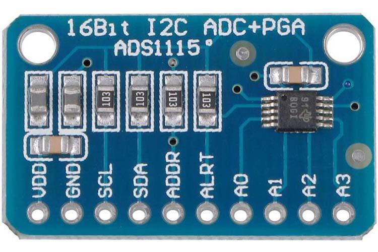 ADS1115 Module with Programmable Gain Amplifier