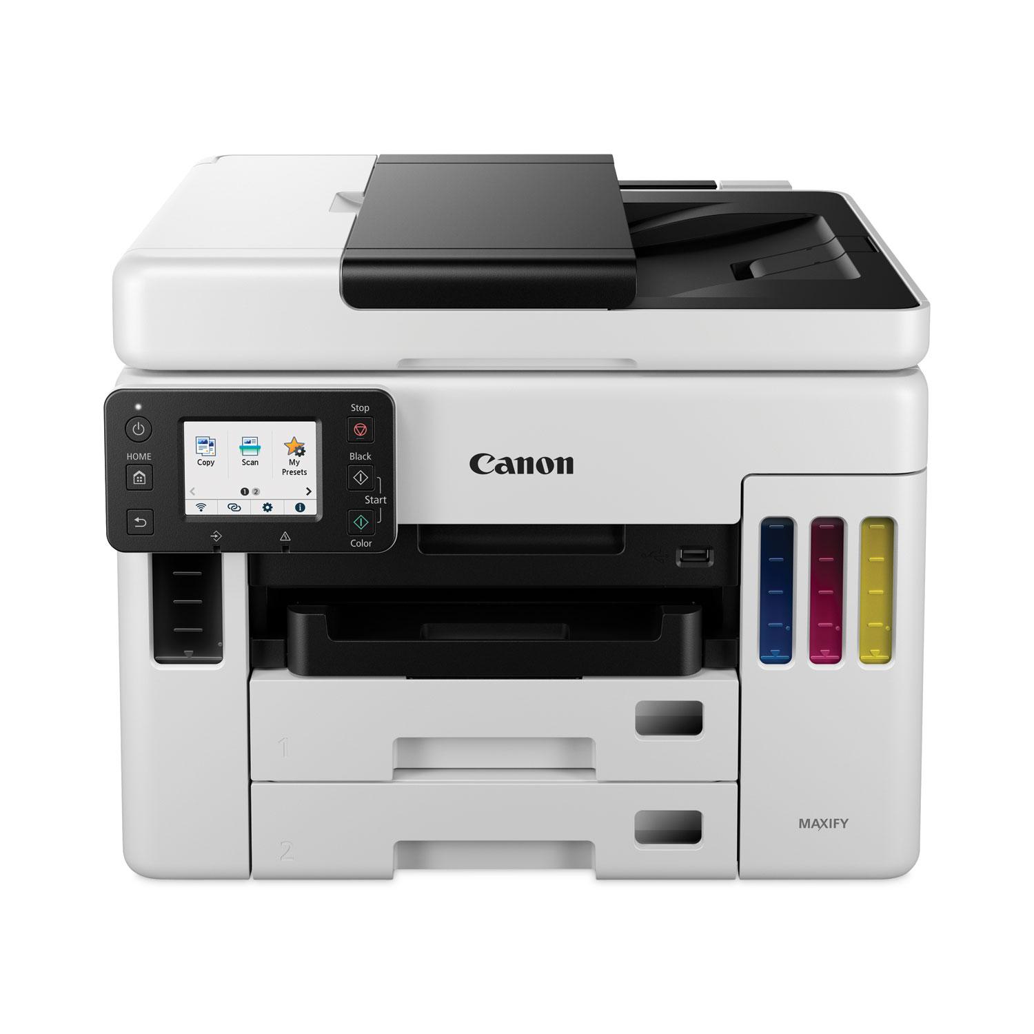 Canon® MAXIFY GX7021 Wireless MegaTank All-in-One Inkjet Printer, Copy ...