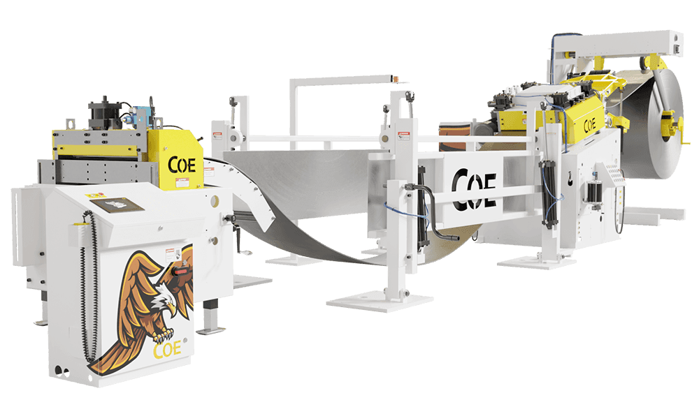 Conventional Coil Feed Lines - Coil Handling Systems | COE Press Equipment