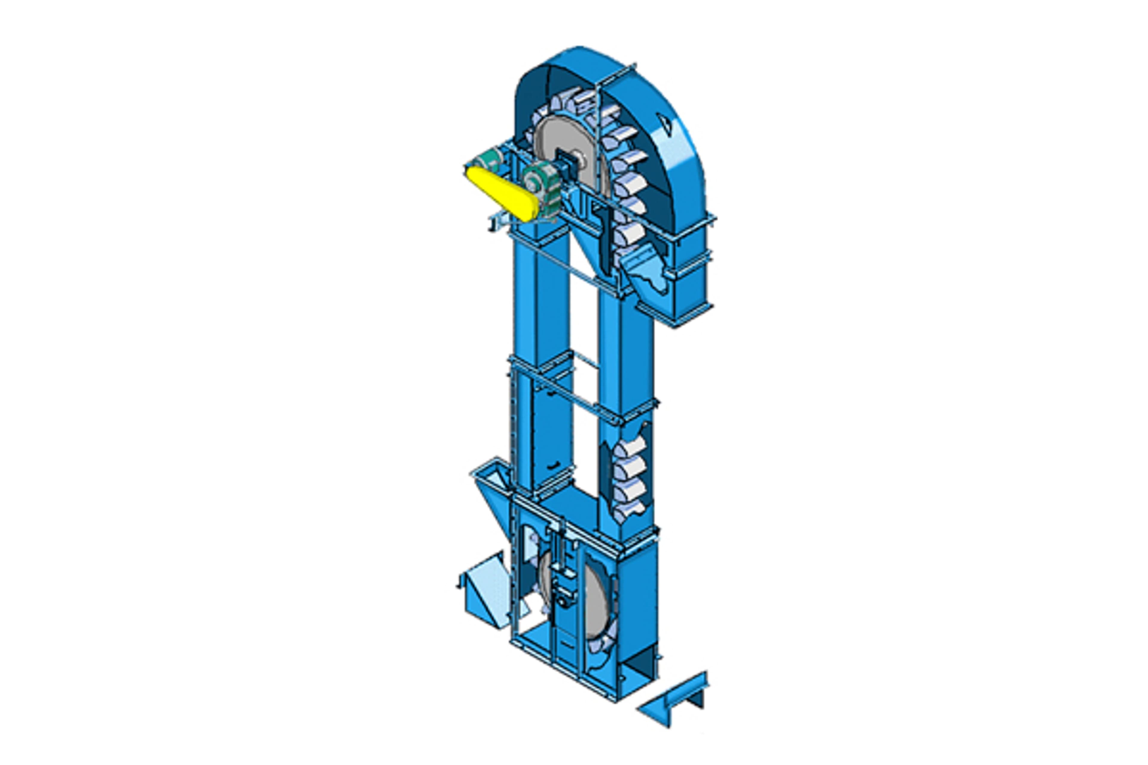 Bucket Elevator at Latest Price, Bucket Elevator Manufacturer in Vadodara