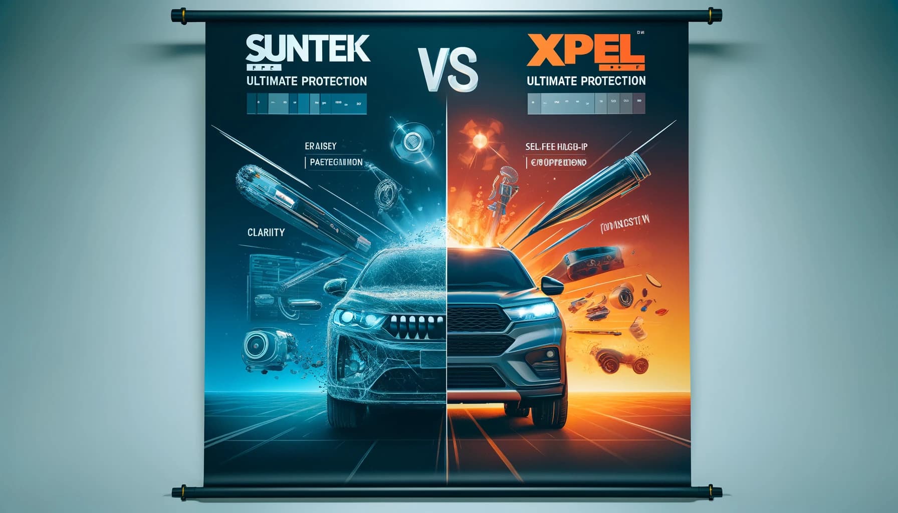 Suntek PPF vs XPEL PPF - Cutting Edge Tint