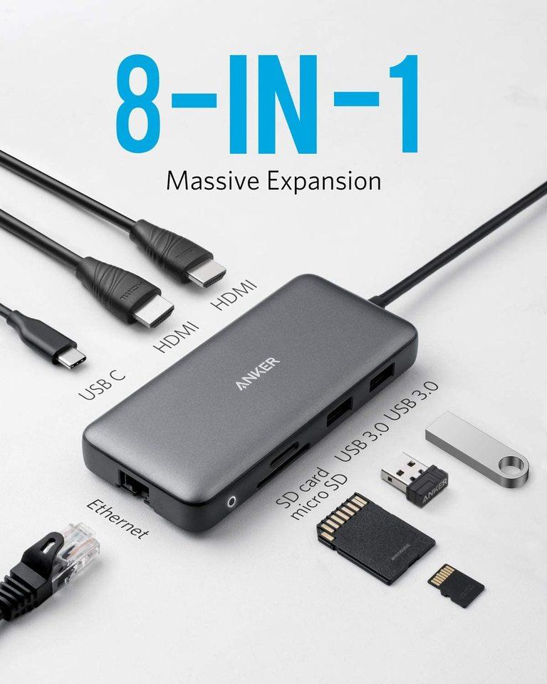 Anker | PowerExpand 8-in-1 USB-C PD Media Hub