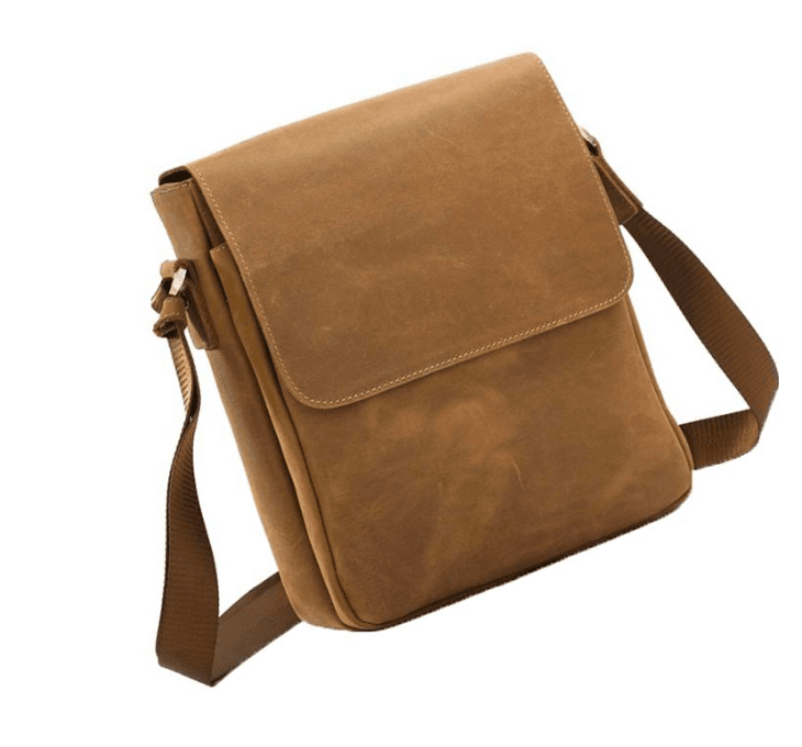 Brown Designer Leather Sling Bag Custom Adjustable Leather Sling Bag ...