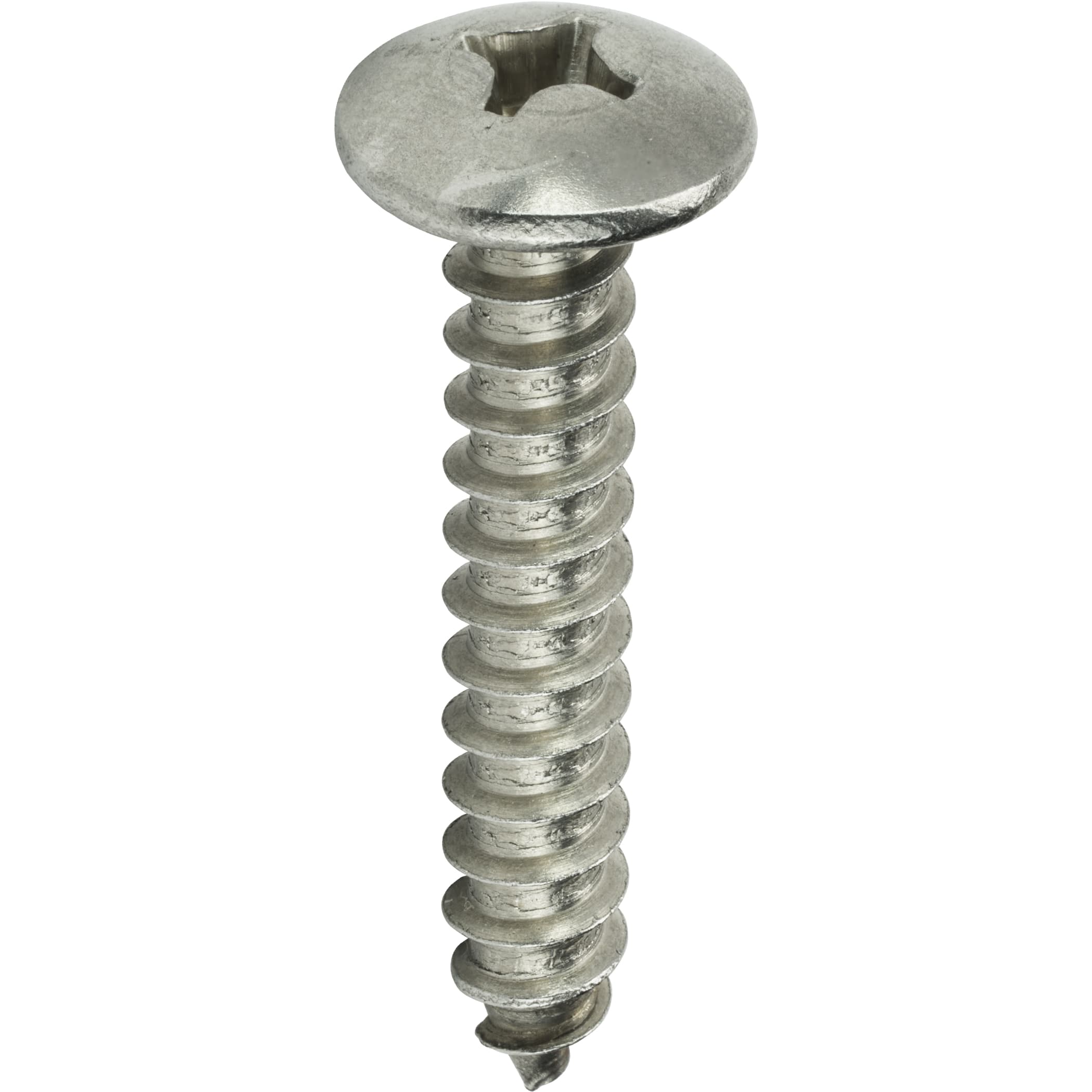 #8 Truss Head Sheet Metal Screws Self Tapping Phillips Stainless Steel ...
