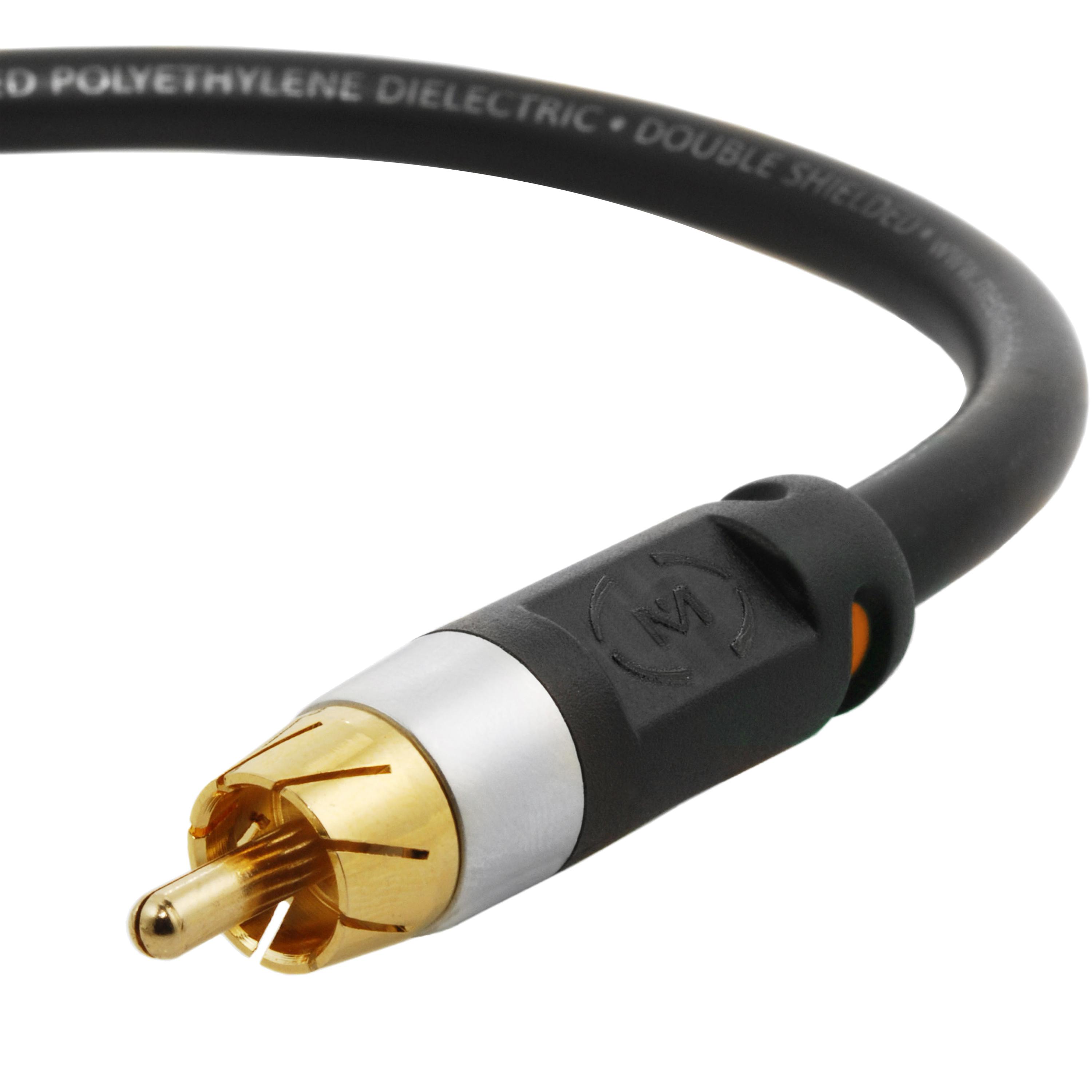 Shop New ULTRA Series Digital Audio Coaxial Cable (Black - 15 Feet ...