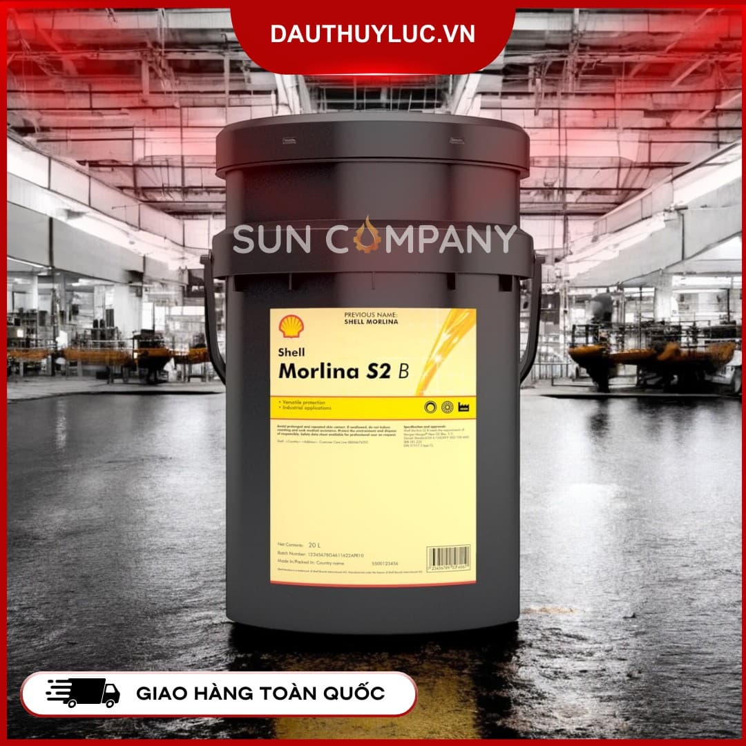 Dầu tuần hoàn Shell Morlina S2 B 32 - Dầu thủy lực