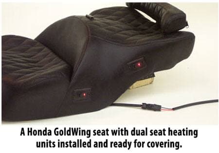 Options - Motorcycle Seat Heating - Russell Cycle Products