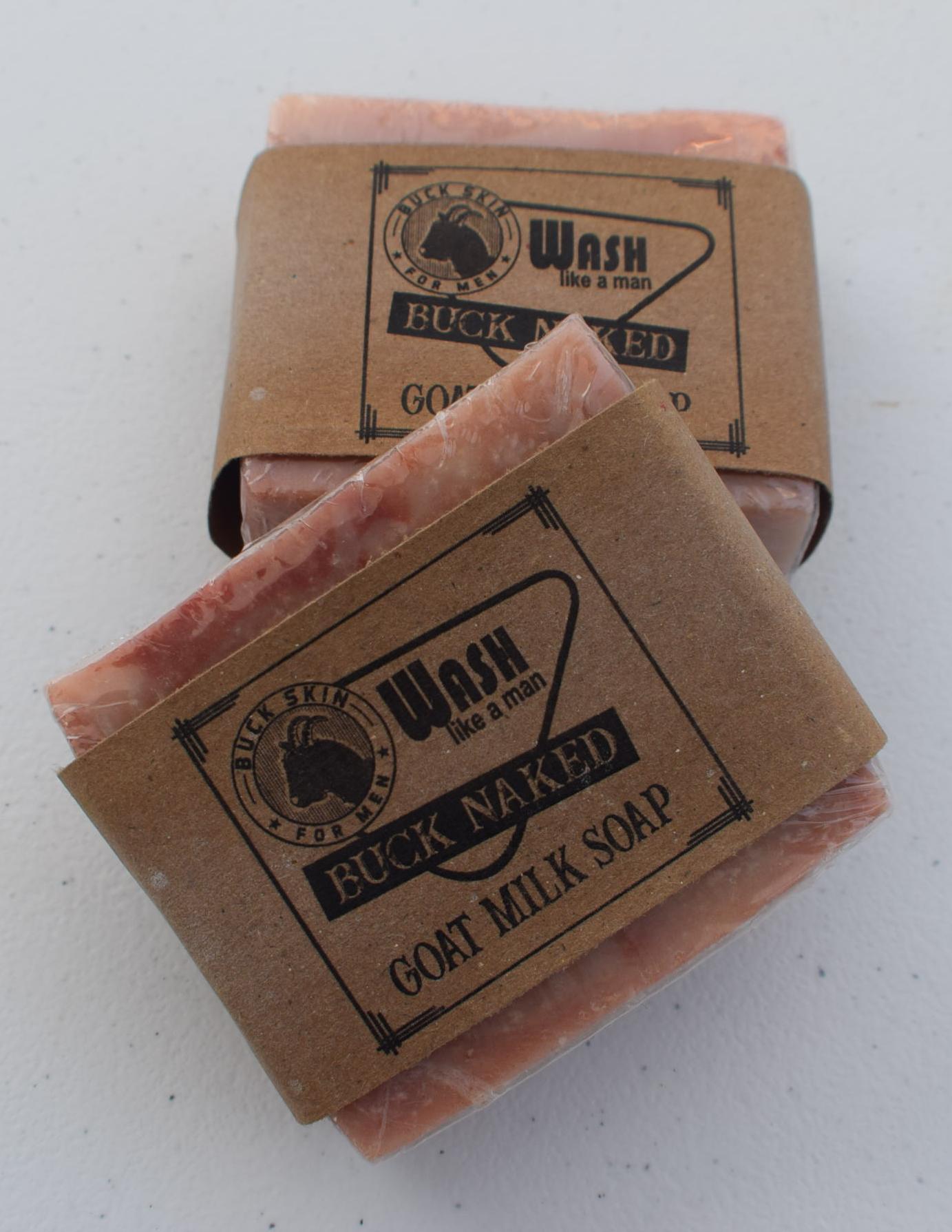 Buck Naked Men's Soap - Dizzy Does' Goat Ranch