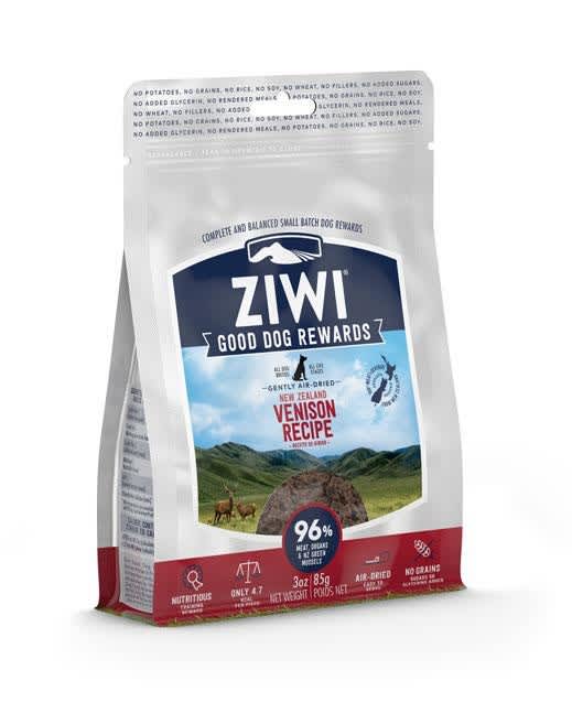 ZIWI Peak Venison Air Dried Dog Treats 85g » Dogfather and Co. | Dog ...