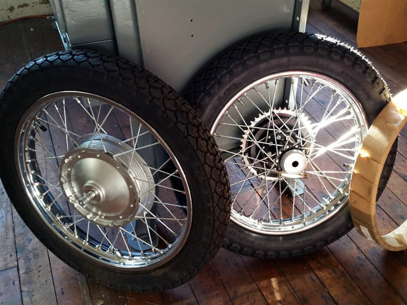 Vintage Motorcycle Wheel Rebuilds, MA RI, Wheel Restoration Classic ...