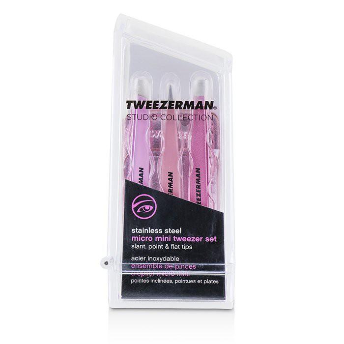 TWEEZERMAN - Micro Mini Tweezer Set (Studio Collection) | Shopee Malaysia