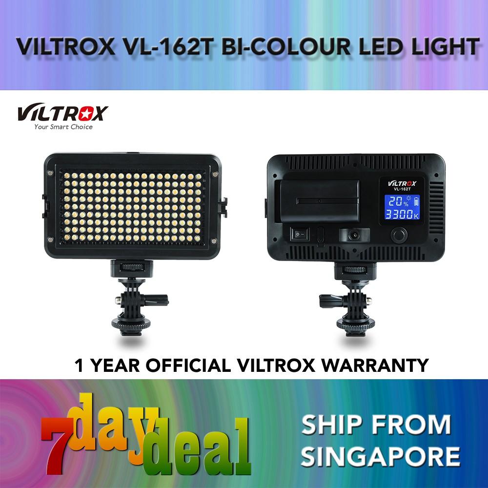 VILTROX VL-162T (CRI>95 | 1070 Lumen | 3300K-5600K) Bi-Color Video LED ...