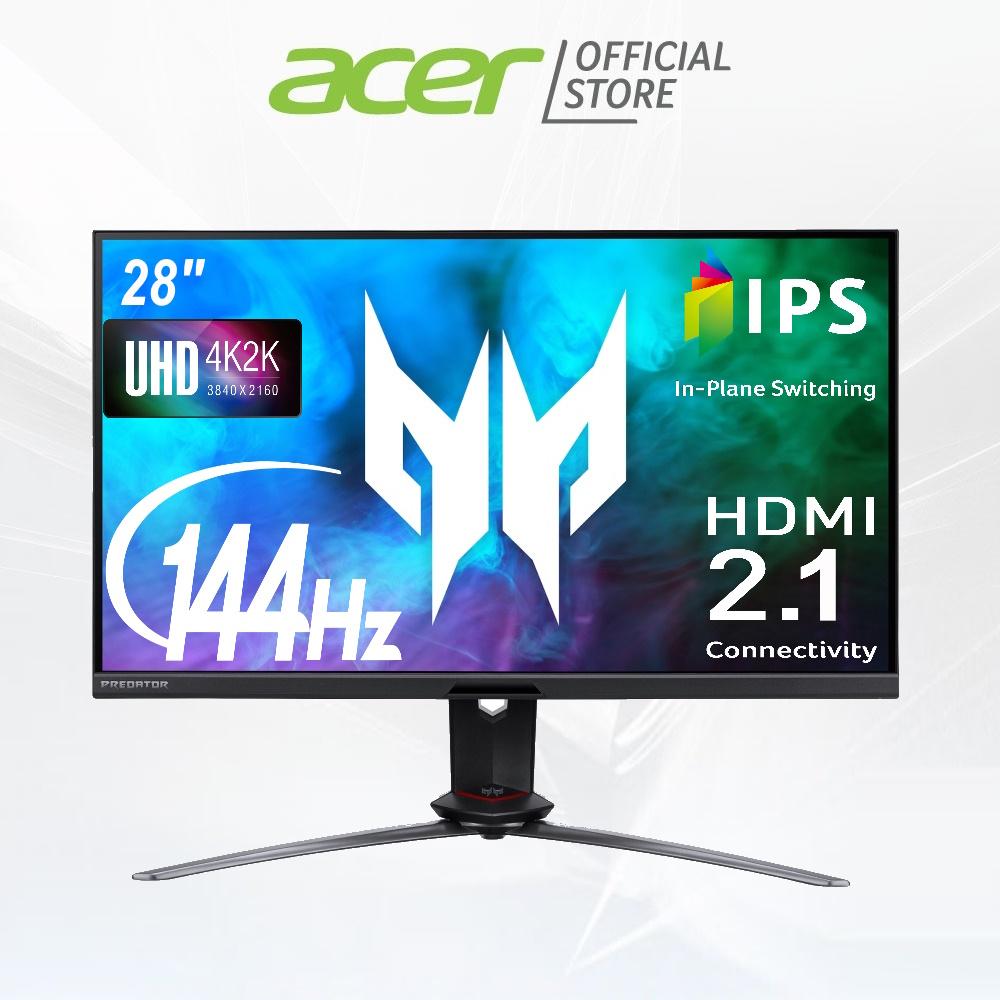 Acer Predator XB283K KV 28" 4K UHD 3840x2160 144Hz Refresh Rate Gaming ...