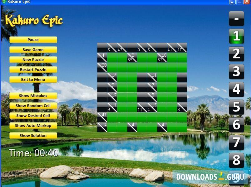 Download Kakuro Epic for Windows 10/8/7 (Latest version 2020 ...