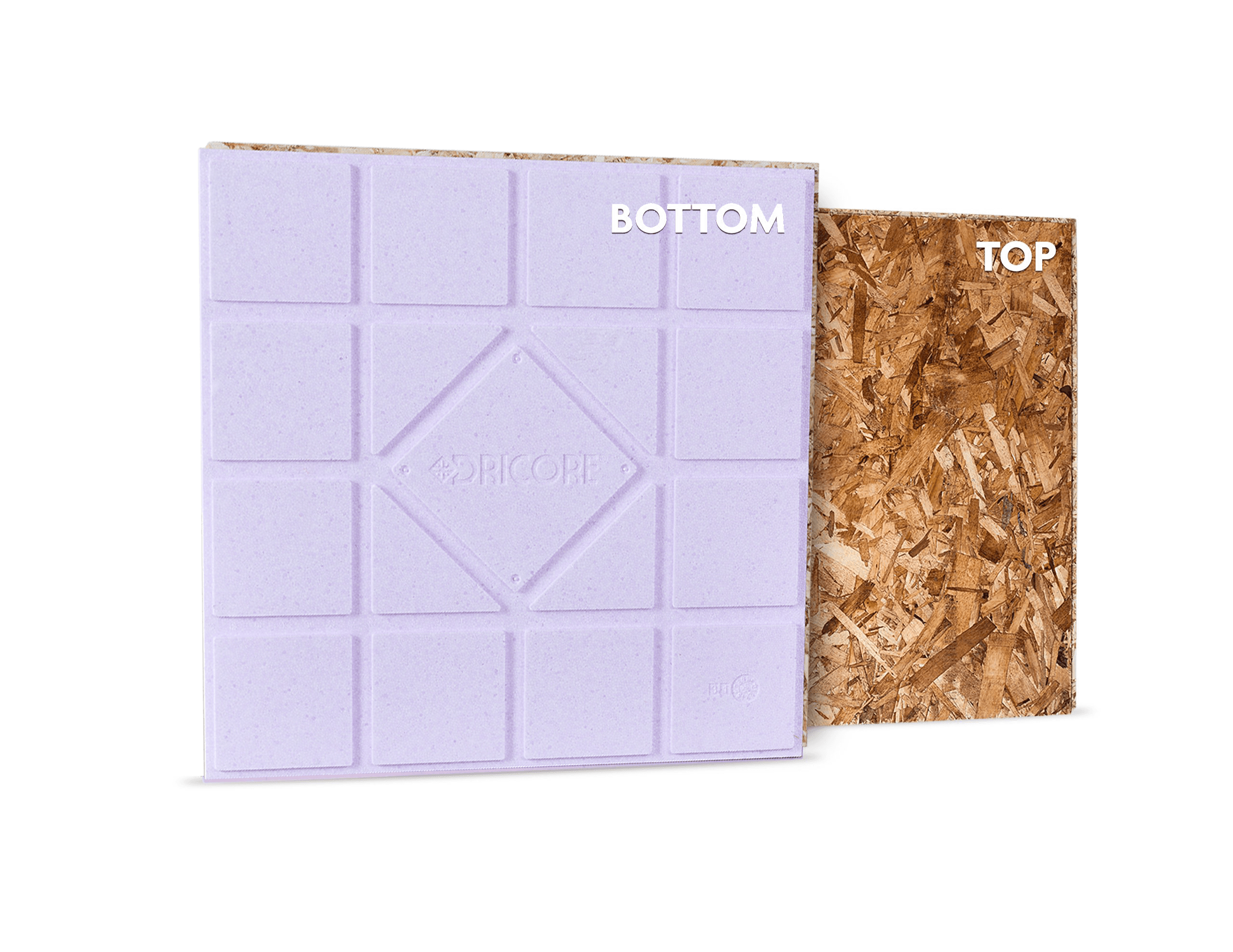 DRICORE Subfloor R+ | Insulated Subfloor Panels