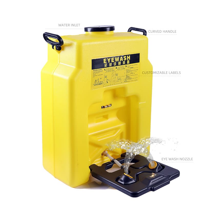 ANSI Z358.1 Portable Eyewash Station Mobile Safety 6650 – Eagle Eye ...