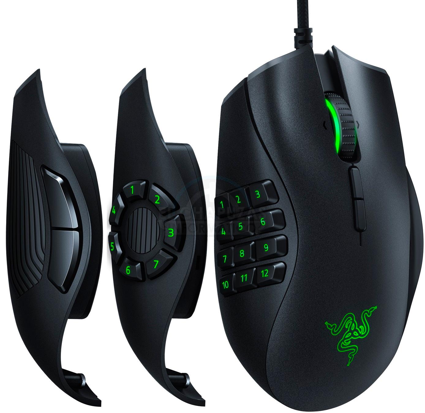 Razer Naga Trinity: Ratón con diseño modular con 3 laterales ...