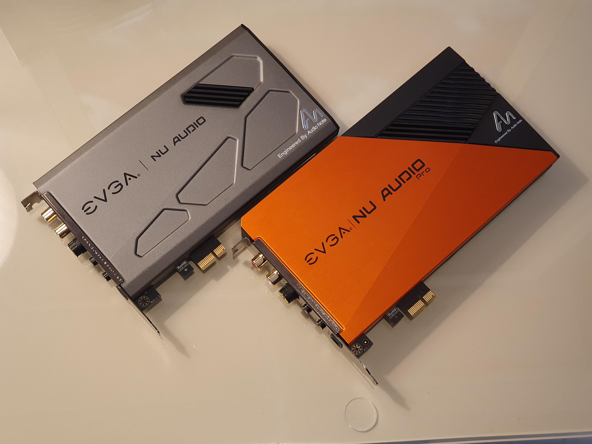 EVGA muestra en el CES su doble tarjeta de sonido NU Audio Pro