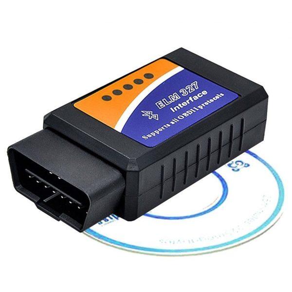 ELM 327 OBD-II Bluetooth Scanner Vehicle Diagnostic Tool - Elegadget