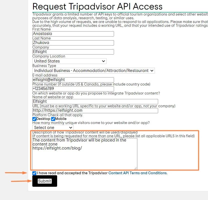 Tripadvisor API Access Key: partnership, cost, integration [ 2025 ]