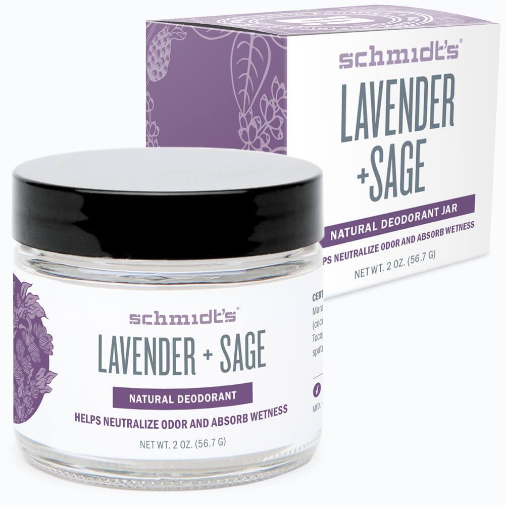 Schmidt's - Natural Deodorant - Lavender + Sage - Elite Health Supplements