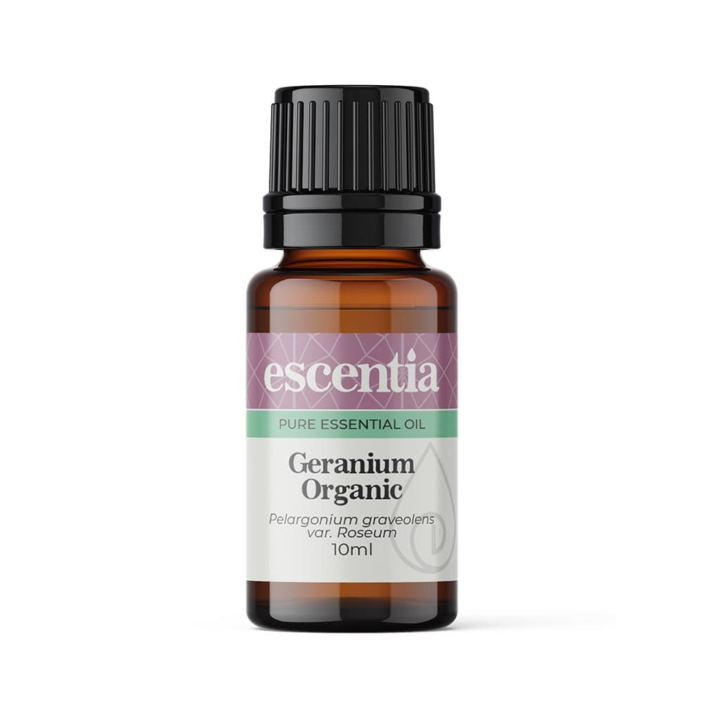 geranium organic essential oil | 10ml - Escentia