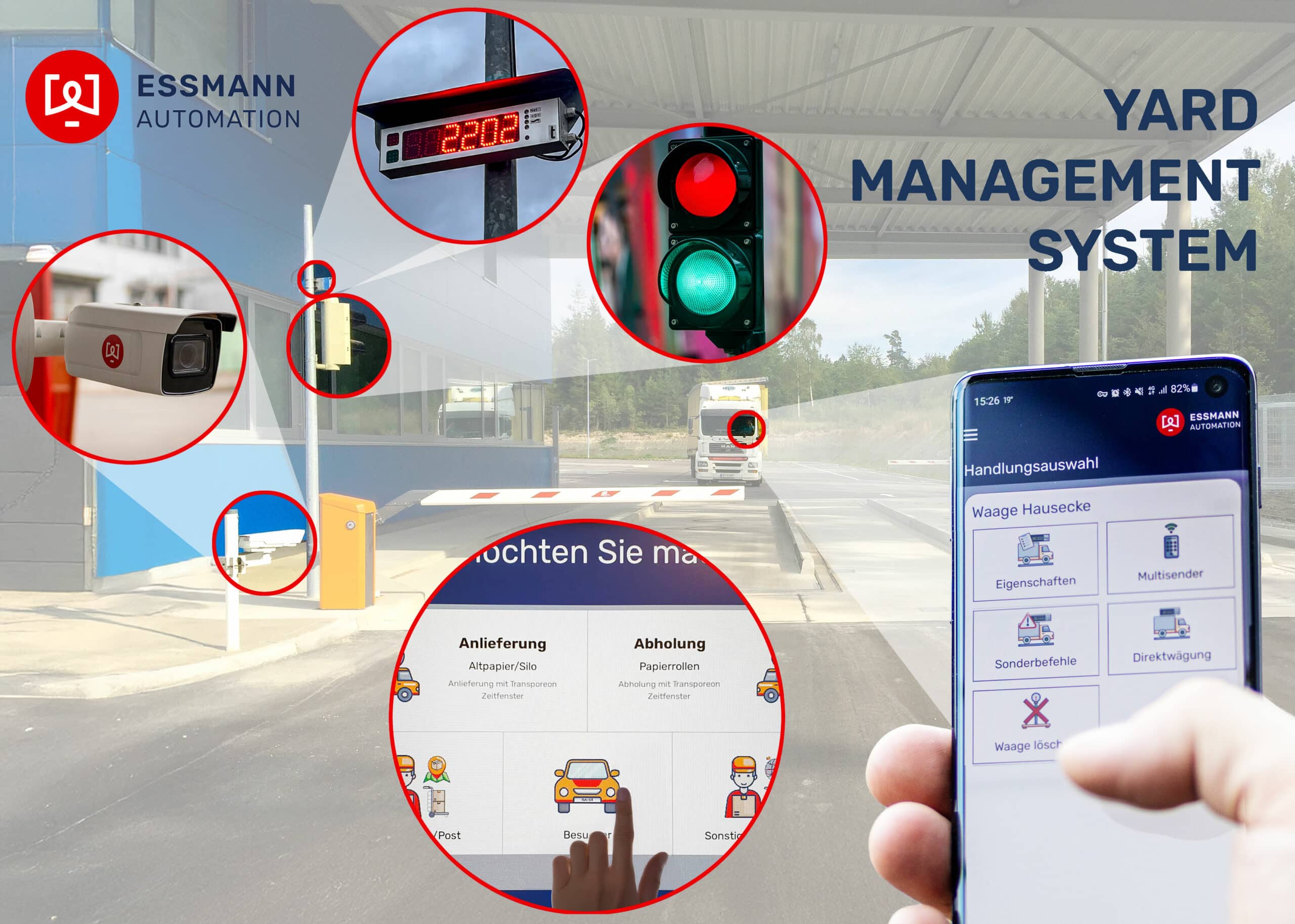 Yard control and yard management from ESSMANN