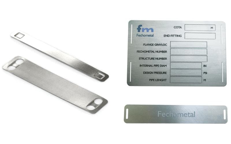 Stainless Steel ID Tags - Fechometal USA