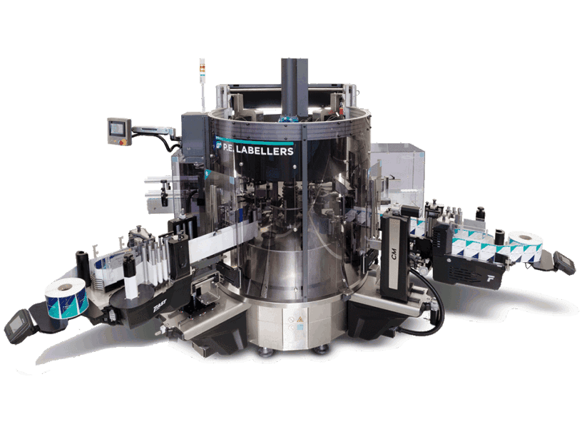 Modular CM | Automatic Rotary Labeling Machine | P.E. Labellers