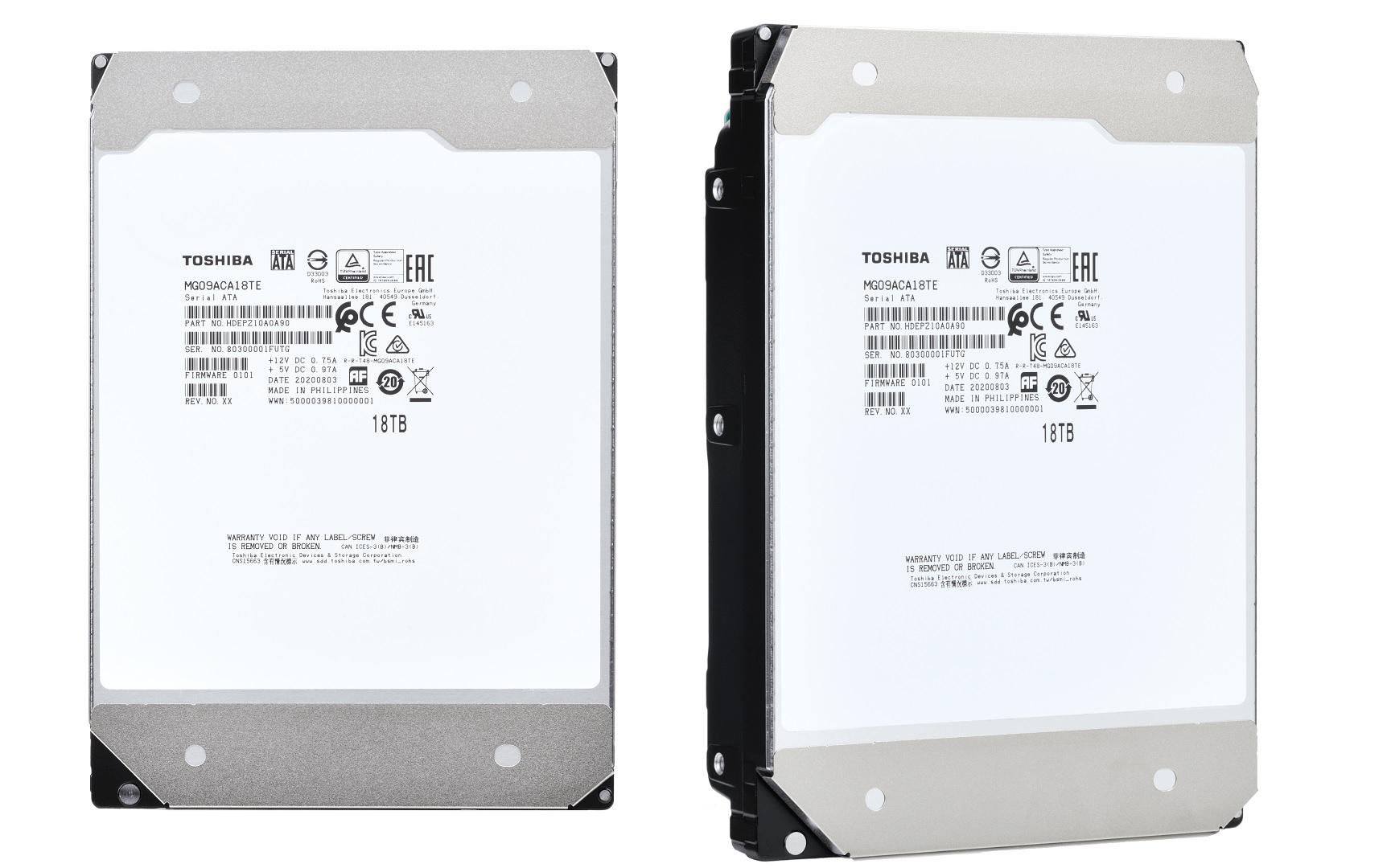 Toshiba Announces 18TB MG09 Series Hard Disk Drives - The Filipino Times