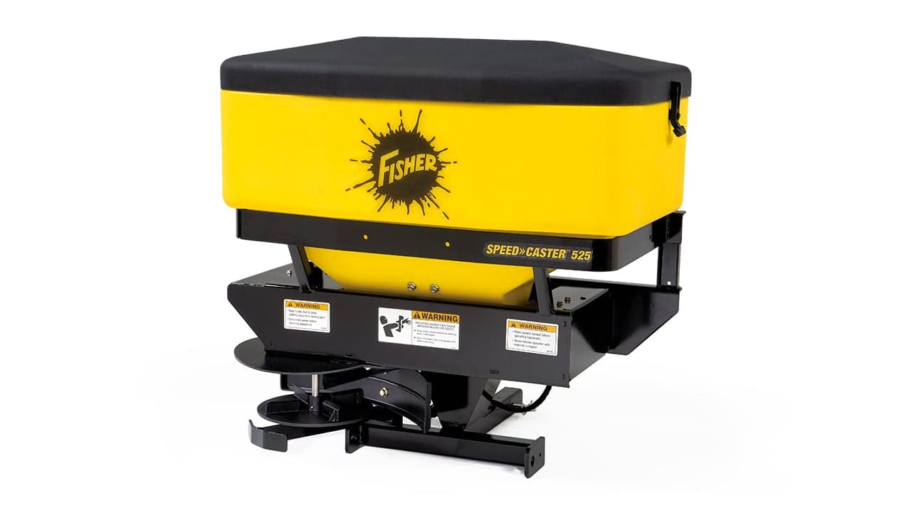 POLY-CASTER™ UTV Hopper Spreader | FISHER®