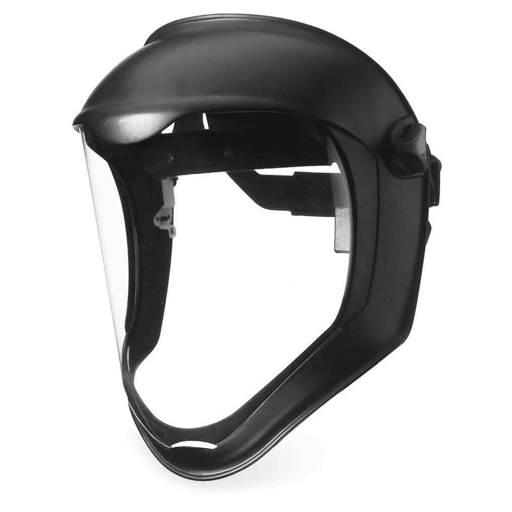 Uvex S8510 Bionic Ratchet Face Shield System - Clear Anti-Fog Lens ...