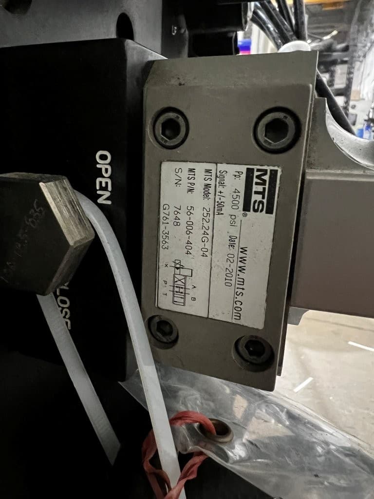 22KIP (100kN) MTS 370.10 Landmark Fatigue Testing Load Frame | Frank Bacon
