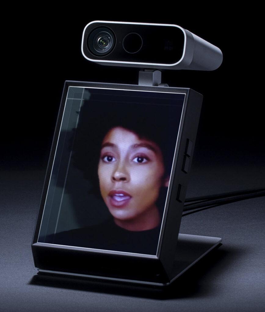 Looking Glass Portrait: A personal holographic display