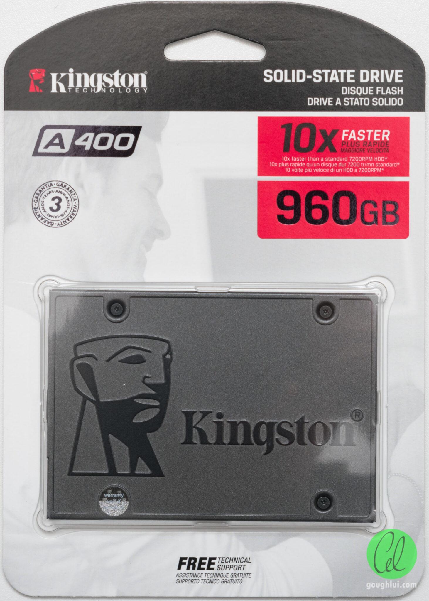 Quick Review: Kingston A400 960GB SATA SSD (SA400S37/960GB) | Gough's ...