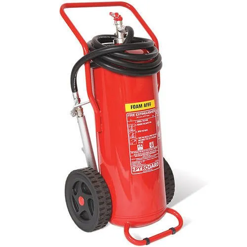 25 Liter Foam Fire Extinguisher Trolley in Pakistan | AFFF Type
